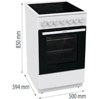 Кухонная плита Gorenje GEC5B42WG - Превью изображения №8 — Интернет-магазин Your Sale