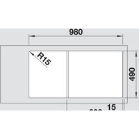 Blanco AXIA III 6 S 525851 (черный) Image #4