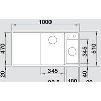 Blanco AXIA III 6 S 525851 (черный) Image #3