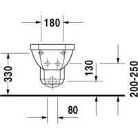 Duravit 1930 Series WonderGliss [02661000001] Image #4