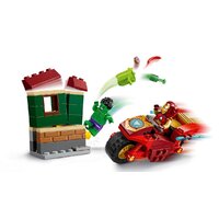 Конструктор LEGO Super Heroes Железный человек на мотоцикле и Халк 76287 - Превью изображения №5 — Интернет-магазин Your Sale