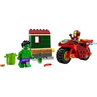 Конструктор LEGO Super Heroes Железный человек на мотоцикле и Халк 76287 - Превью изображения №4 — Интернет-магазин Your Sale