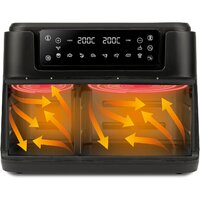 Аэрогриль (аэрофритюрница) Girmi Double Air Fryer FG26 - Превью изображения №2 — Интернет-магазин Your Sale