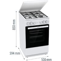 Кухонная плита Gorenje GK5A42WF-B - Превью изображения №28 — Интернет-магазин Your Sale
