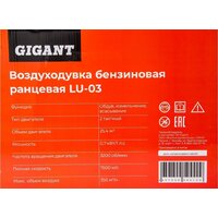 Садовая воздуходувка Gigant LU-03 - Превью изображения №19 — Интернет-магазин Your Sale
