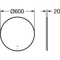 Roca Зеркало Luna ZRU9307557 Image #8