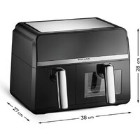 Аэрогриль (аэрофритюрница) Mozano DuoFry Unlimited 9L - Превью изображения №3 — Интернет-магазин Your Sale