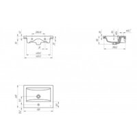 Cersanit Тумба с умывальником Lara 50 + Como Image #11