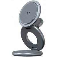 Беспроводное зарядное Magssory Signature Disc Pro для Apple 3 в 1 WCH073 (темно-серый) - Превью изображения №2 — Интернет-магазин Your Sale