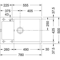 Franke MRG 611-78 BB 114.0363.187 (оникс) Image #2
