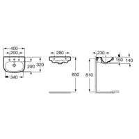 Roca Debba 40x32 (325998000) Image #2