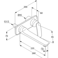 Kludi Balance 522478775 (черный матовый/хром) Image #2