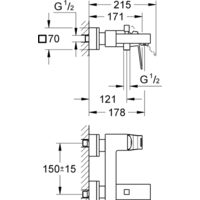 Grohe Eurocube 23140000 Image #2