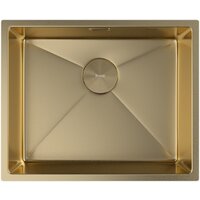 Кухонная мойка ZorG Zerox 54 U / IF PVD Gold - Превью изображения №3 — Интернет-магазин Your Sale