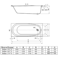 Alba Spa Baline 170x70 Image #2