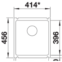 Blanco Subline 375-U (глянцевый белый) 516035 Image #4