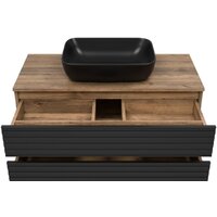 Brevita Тумба под умывальник Dakota 100 DAK-09100-19/02-2Я Image #3