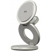 Беспроводное зарядное Magssory Signature Disc Pro для Apple 3 в 1 WCH073 (титановый) - Превью изображения №2 — Интернет-магазин Your Sale