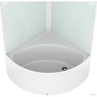 Domani-Spa Simple 99 High Eco DS01EcSm99HWCl00-V1.2 (белый/прозрачное стекло) Image #2