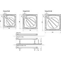 Ravak Galaxy Perseus Pro 100x100 [XA03AA01010] Image #4