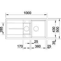 Blanco Metra 6 S 527116 (мягкий белый) Image #3