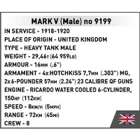 Конструктор Cobi Historical Collection Great War Mark V no 9199 - Превью изображения №8 — Интернет-магазин Your Sale