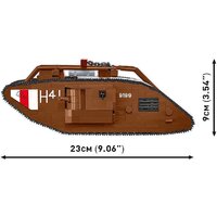 Конструктор Cobi Historical Collection Great War Mark V no 9199 - Превью изображения №10 — Интернет-магазин Your Sale