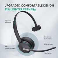 Офисная гарнитура Yealink BH70 Mono UC USB-C/A - Превью изображения №7 — Интернет-магазин Your Sale