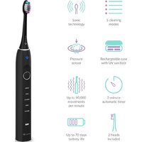 Электрическая зубная щетка TrueLife SonicBrush Clean70 UV (черный) - Превью изображения №5 — Интернет-магазин Your Sale