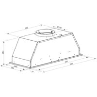 Кухонная вытяжка Zigmund & Shtain K 016.5 B - Превью изображения №2 — Интернет-магазин Your Sale