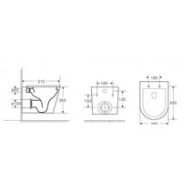 WeltWasser Salzbach 001 XL GL-WT (белый глянец) Image #2