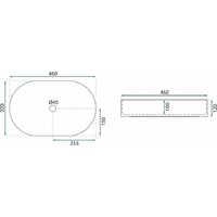 Умывальник Rea Nadia 46 REAU9249 - Превью изображения №6 — Интернет-магазин Your Sale
