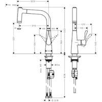 Hansgrohe Metris 220 14834000 Image #2