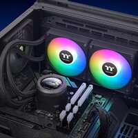 Система жидкостного охлаждения для процессора Thermaltake TH240 V2 Ultra EX ARGB CL-W414-PL12SW-A - Превью изображения №6 — Интернет-магазин Your Sale