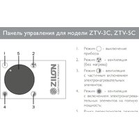 Электрическая тепловая пушка ZILON ZTV-5C - Превью изображения №2 — Интернет-магазин Your Sale