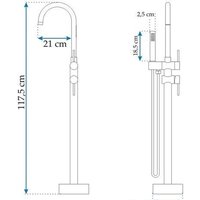 Rea Ortis REA-B1011 (хром) Image #6