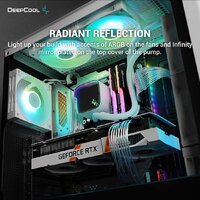 Система жидкостного охлаждения для процессора DeepCool LS520 SE WH R-LS520-WHAMMM-G-1 - Превью изображения №3 — Интернет-магазин Your Sale