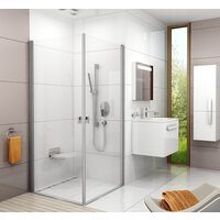 Ravak CRV1 90 (серебристый/прозрачное)