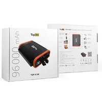 Портативная зарядная станция TopON TOP-X100 (черный/оранжевый) - Превью изображения №4 — Интернет-магазин Your Sale