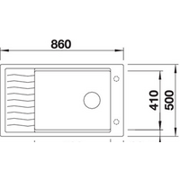 Blanco Elon XL 8 S 525885 (черный) Image #2