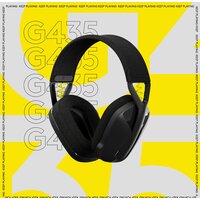 Наушники Logitech G435 Lightspeed (черный/неоновый желтый) - Превью изображения №6 — Интернет-магазин Your Sale
