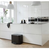 Brabantia Bo Pedal Bin 3 x 11л (черный матовый) Image #8