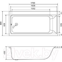 Lauter Seraphina 170x80 2112170L (с ножками) Image #13
