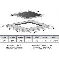 Варочная панель Meferi MIH302BK Comfort - Превью изображения №7 — Интернет-магазин Your Sale