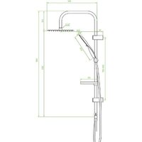 Душевая система  Laveo Fino PL2 20OX - Превью изображения №3 — Интернет-магазин Your Sale