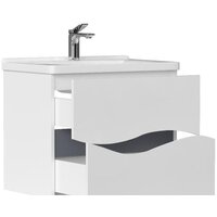 Volna Тумба под умывальник Grey 80.2Y Миранда (подвесная) Image #2