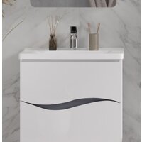 Volna Тумба под умывальник Grey 80.2Y Миранда (подвесная) Image #3