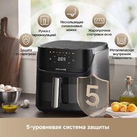 Аэрогриль (аэрофритюрница) Dreame Air Fryer AF10 (черный) - Превью изображения №12 — Интернет-магазин Your Sale