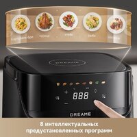 Аэрогриль (аэрофритюрница) Dreame Air Fryer AF10 (черный) - Превью изображения №9 — Интернет-магазин Your Sale