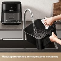 Аэрогриль (аэрофритюрница) Dreame Air Fryer AF10 (черный) - Превью изображения №11 — Интернет-магазин Your Sale